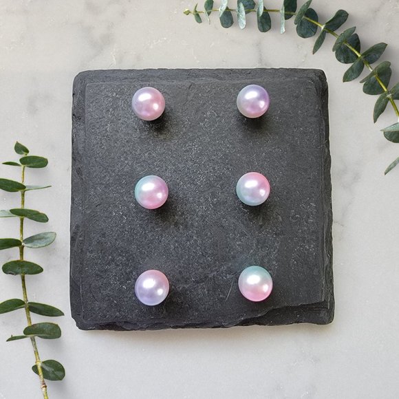 Unicorn Ombre Pearl Magnet Set - Classy & Elegant Fridge Magnets - Picture 1 of 10